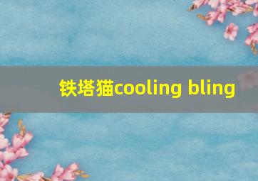 铁塔猫cooling bling